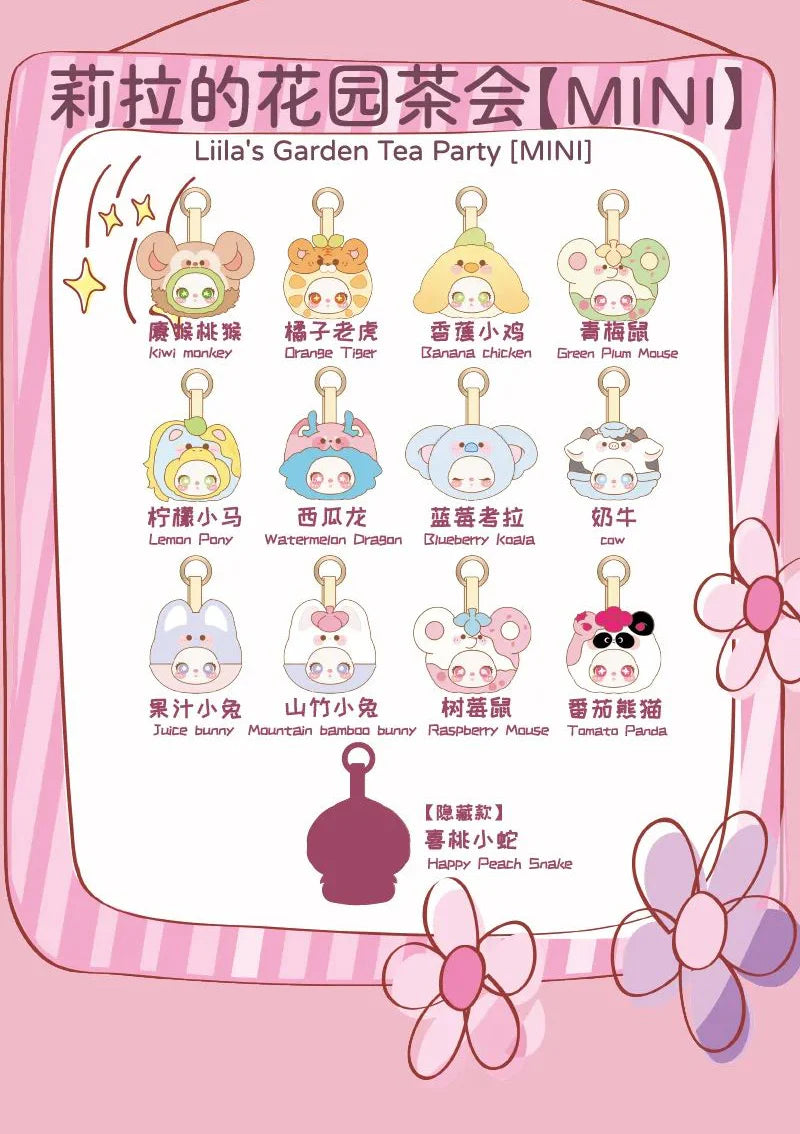 Lila's Garden - Tea Party Mini Plush Series