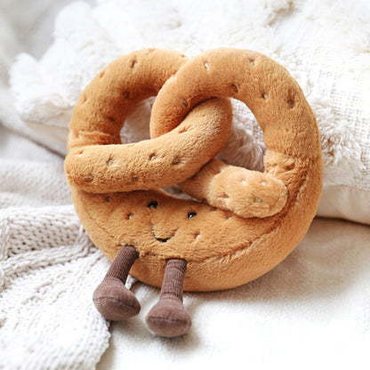 Jelly Cat Pretzel Bag Charm